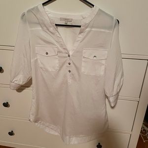 41 Hawthorne White Blouse Size XS